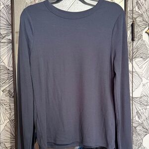 SO Long Sleeve Tee - Navy Blue